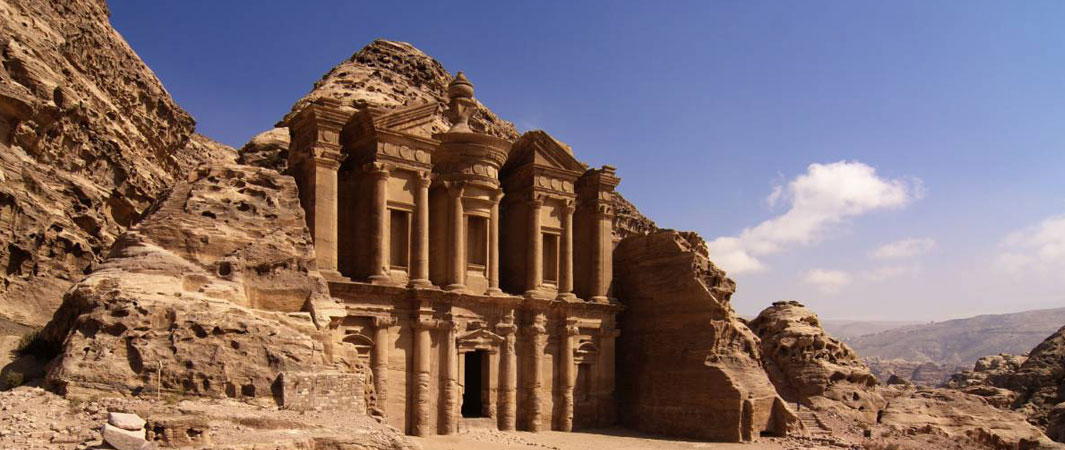 The Monastery in Petra Jordan